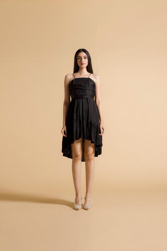 Ruched Strap Dress