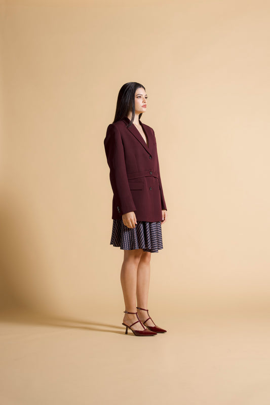 Double Strapped Blazer