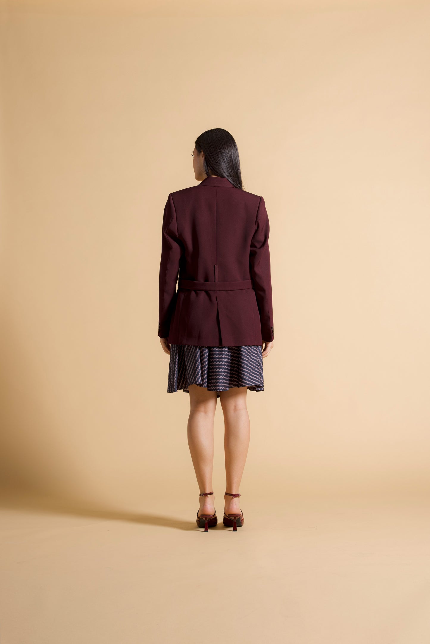 Double Strapped Blazer