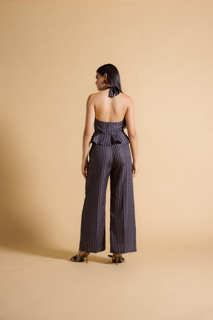 Printed  Straight Trouser