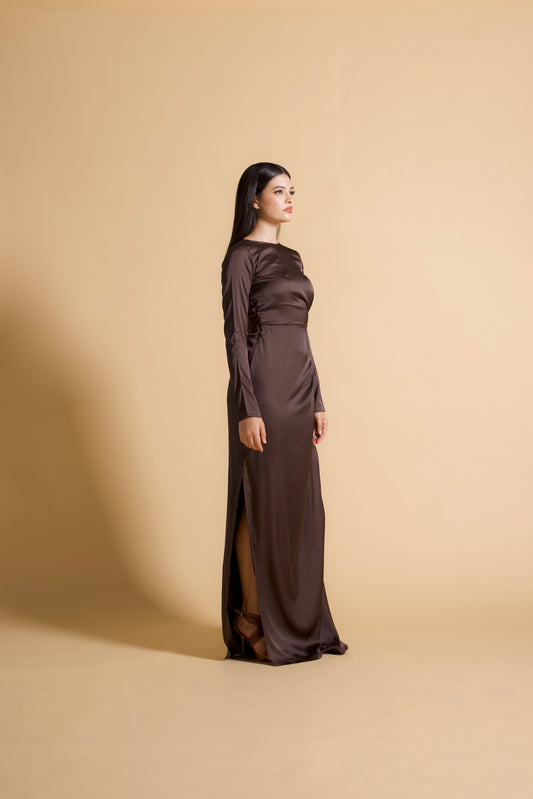 Draped Maxi Dress