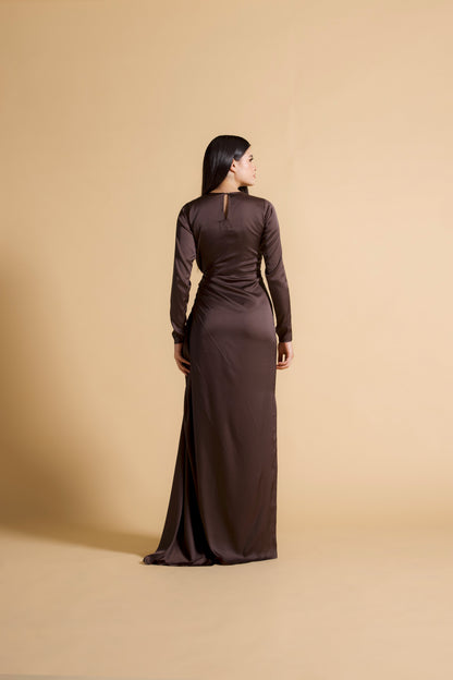 Draped Maxi Dress