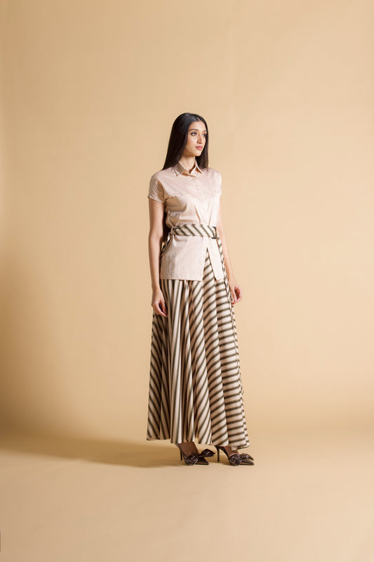 Flared Maxi skirt