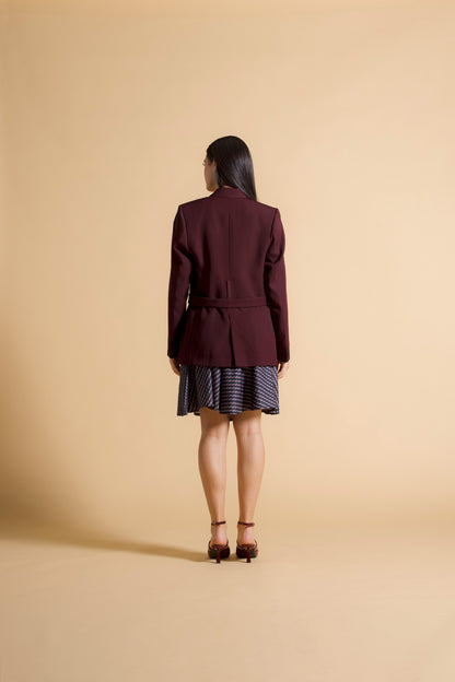 Double Strapped Blazer